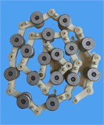 Цепь отклоняющая балюстрады L=1010 mm (16 пар роликов) для XO508 XAA332DS2 MZL0019